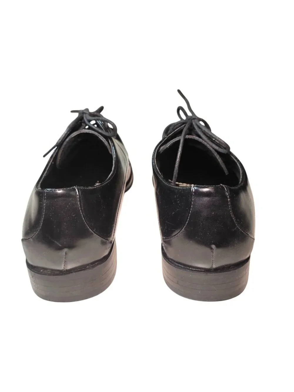Stacy Adams Black Leather Oxfords Lace-Up (SKU#2129)